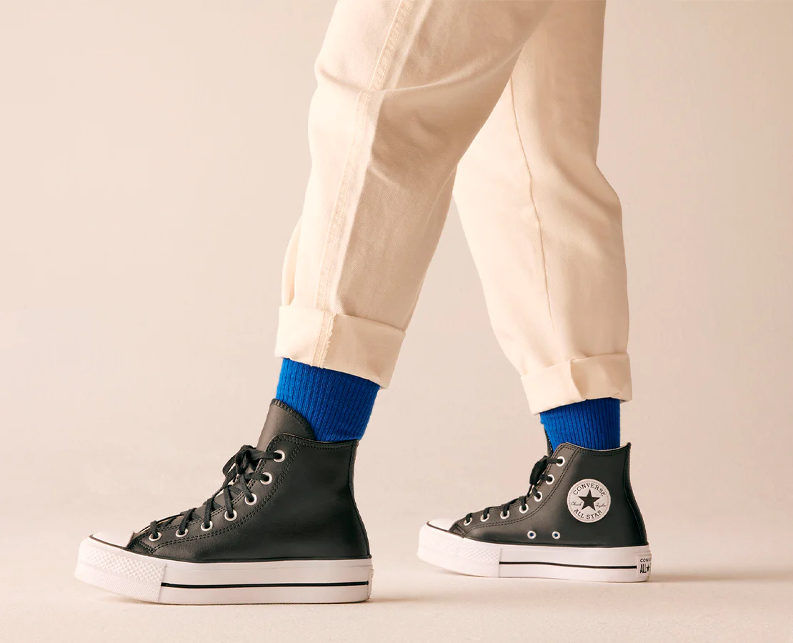 Converse Chuck Taylor All Star Clean Platform Couro - Image 7