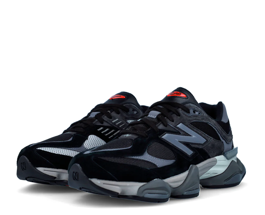 New Balance 9060 Black Castlerock Grey - Image 3